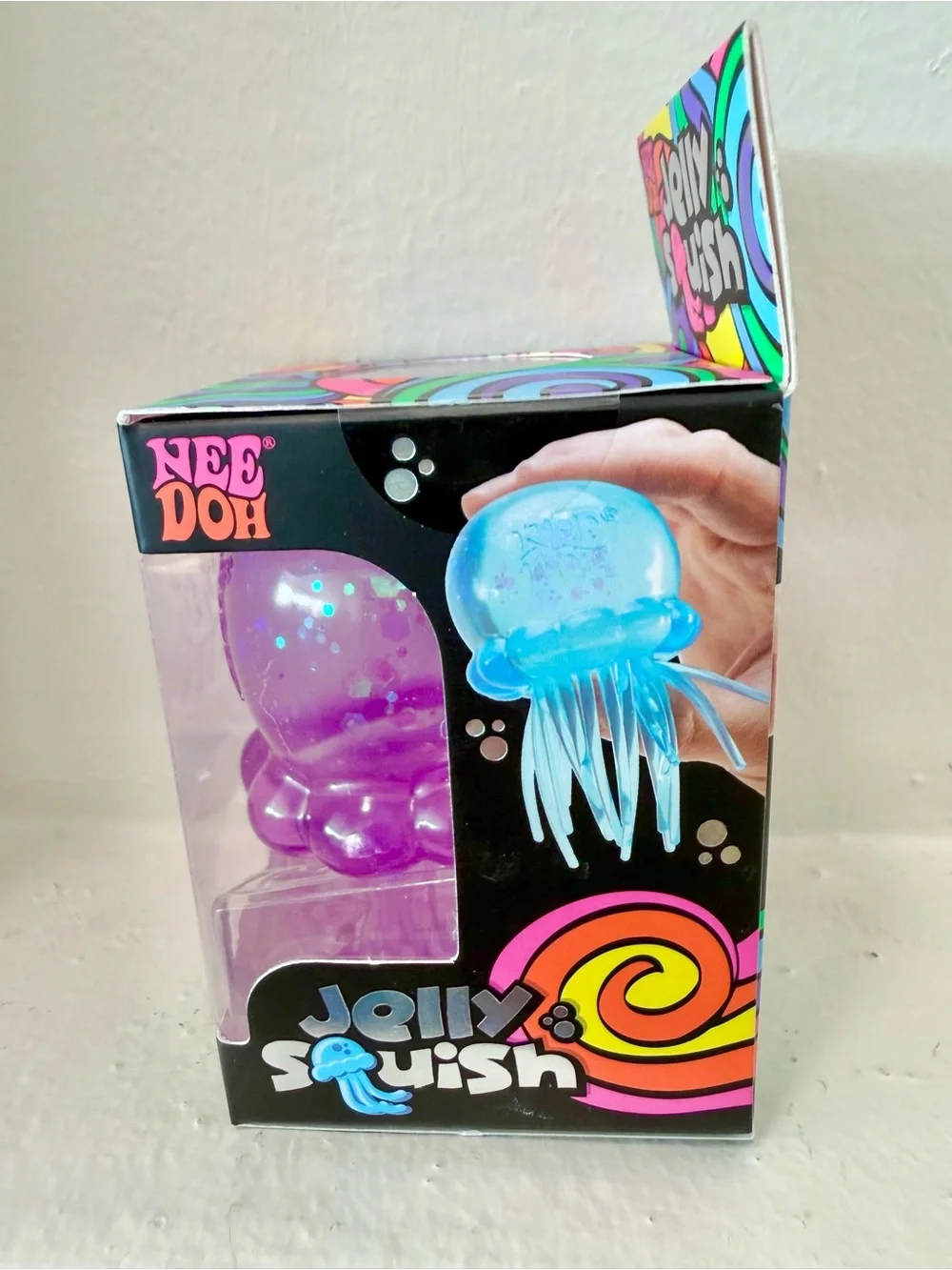 100% AUTHENTIC Schylling Needoh Jelly Squish - purple. Brand new, unopened!
